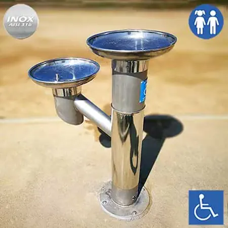 Fuente urbana accesible Fuente urbana accesible